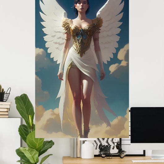 De Hemelse Angels III Poster (Thuiskantoor)