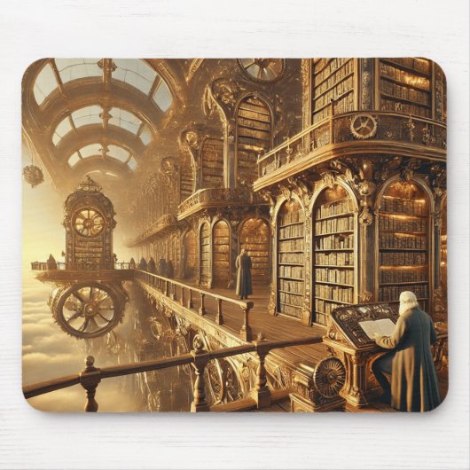 De Hemelse Bibliotheek Muismat (Voorkant)