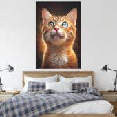 De Hemelse Blik Canvas Afdruk (Insitu (Slaapkamer))