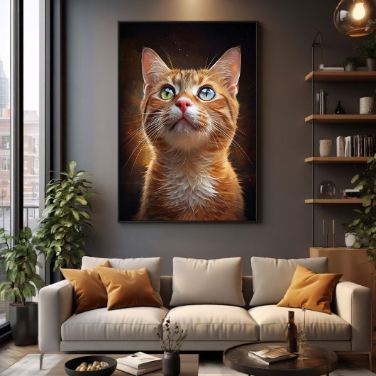 De Hemelse Blik Canvas Afdruk