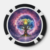 De Hemelse Boom der Eeuwige Rijken Poker Chips (Achterkant)