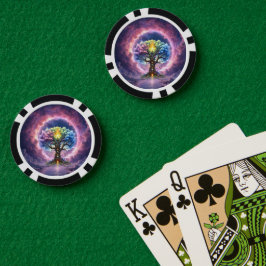 De Hemelse Boom der Eeuwige Rijken Poker Chips