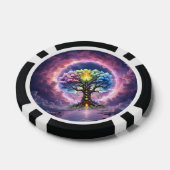 De Hemelse Boom der Eeuwige Rijken Poker Chips (Enkel)