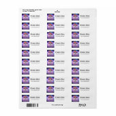 De Hemelse Boom van Worden.  Etiket (Full Sheet)