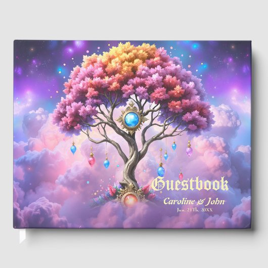 De Hemelse Boom van Worden. Gastenboek (Voorkant)
