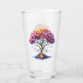 De Hemelse Boom van Worden. Glas (Achterkant)