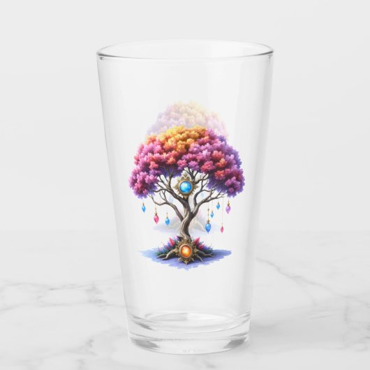 De Hemelse Boom van Worden. Glas (Voorkant)