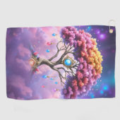 De Hemelse Boom van Worden. Golfhanddoek (Horizontaal)