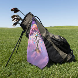 De Hemelse Boom van Worden. Golfhanddoek