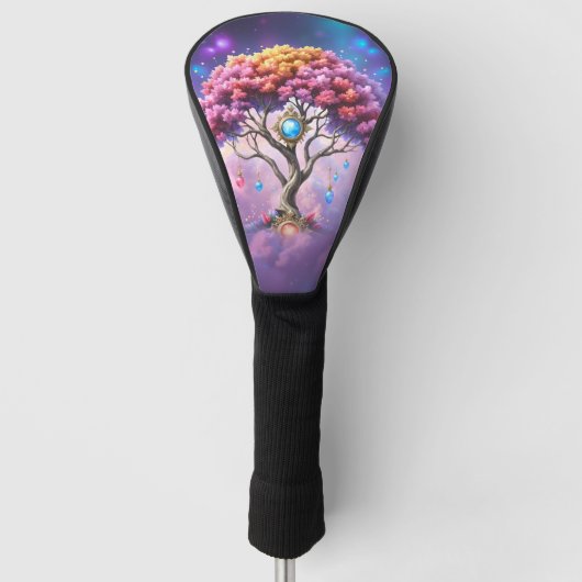 De Hemelse Boom van Worden. Golfheadcover (Voorkant)
