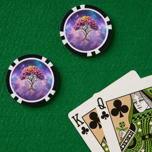 De Hemelse Boom van Worden. Poker Chips (Pokertafel (Dubbel))