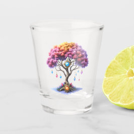 De Hemelse Boom van Worden. Shot Glas