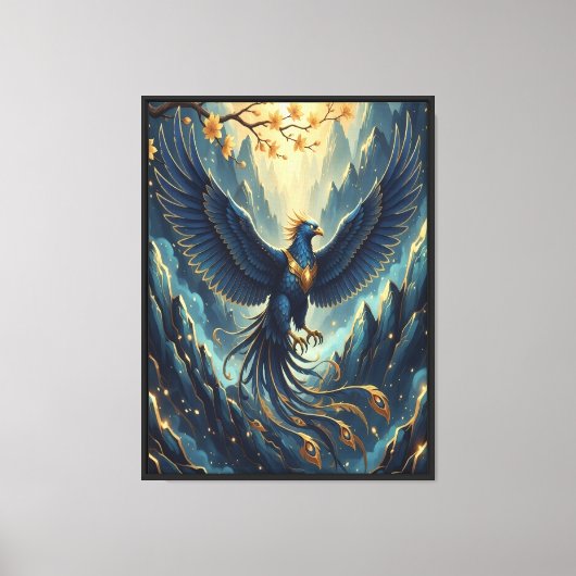 De Hemelse Feniks Canvas Afdruk (Voorkant)