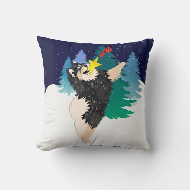 DE HEMELSE - FINSE LAPPHUND - Kussen (Voorkant)