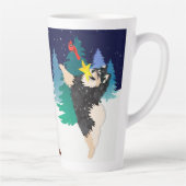 DE HEMELSE - Finse Lapphund - Latte mokkop Mok (Rechts)