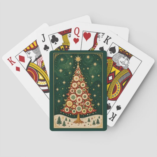 De Hemelse Groene Boom Pokerkaarten (Achterkant)
