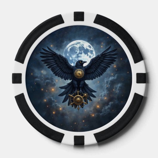 De Hemelse Kraai. Poker Chips (Voorkant)