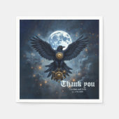 De Hemelse Kraai.  Servet (Voorkant)