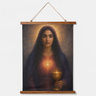 De hemelse Opgevaren Meester Maria Magdalena Hangend Wandkleed