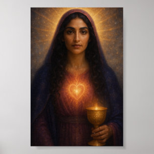 De hemelse Opgevaren Meester Maria Magdalena Poster