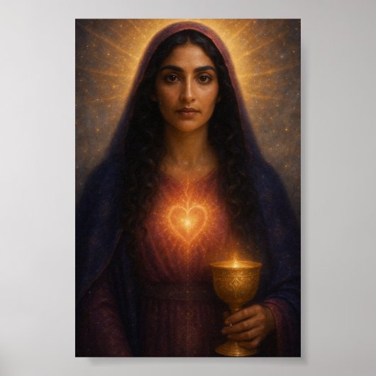 De hemelse Opgevaren Meester Maria Magdalena Poster (Voorkant)