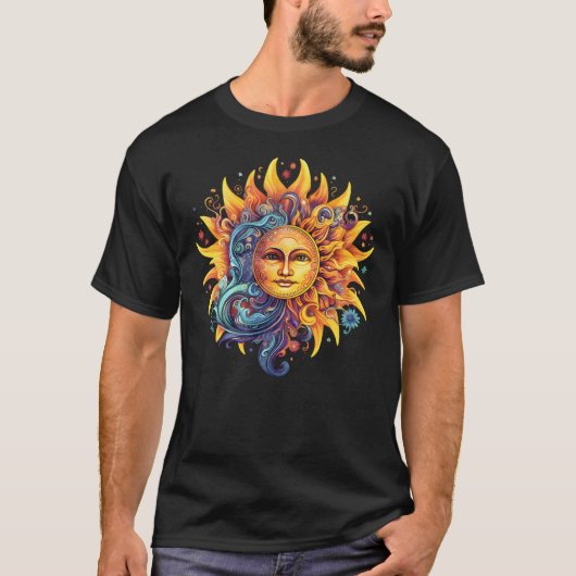 De Hemelse Straling van de Zon T-shirt (Voorkant)