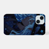 De hemelse tovenaar iPhone 15 case (Achterkant horizontaal)