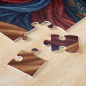 De Hemelse Vis in de Zijdewoestijn Legpuzzel (Zijkant)