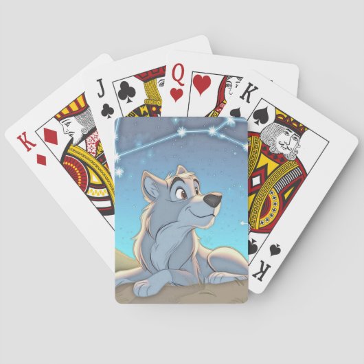 De hemelse wachter pokerkaarten (Achterkant)