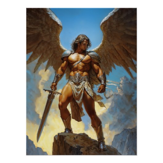 De Hemelsmede Kampioen Archangel Michael Perfect Poster (Voorkant)