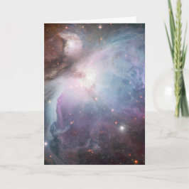 De hemelsterren van de Astronomie van Orion van de Bedankkaart