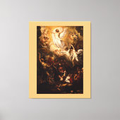 De Hemelvaart door Benjamin West Canvas Afdruk (Voorkant)