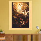 De Hemelvaart door Benjamin West Canvas Afdruk (Insitu (Woonkamer))