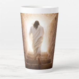 De Hemelvaart – Jezus die het Licht binnenwandelt Latte Mok
