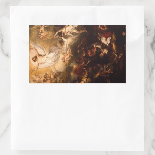 'De Hemelvaart' Rechthoekige Sticker (Tas)