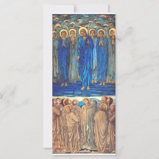 De Hemelvaart van Christus door Edward Burne Jones (Voorkant)