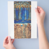 De Hemelvaart van Christus door Edward Burne Jones Flyer (Hand)
