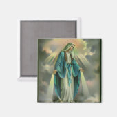 De Hemelvaart van de Heilige Maagd Maria Magneet (Voorkant / Achterkant)