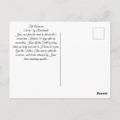 De Hemelvaart van Rembrandt Briefkaart (Achterkant)