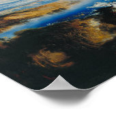 De hemelvlakten poster (Hoek)