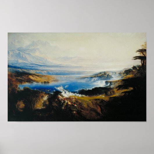 De hemelvlakten poster (Voorkant)