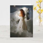 De hengst kaart (Gele Bloem)