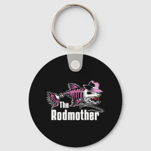 De hengstmoeder Grappige Vis Moeder Sleutelhanger