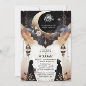 De Henna Islam Nikah Arabisch Walima moslim bruilo Kaart (Voorkant)