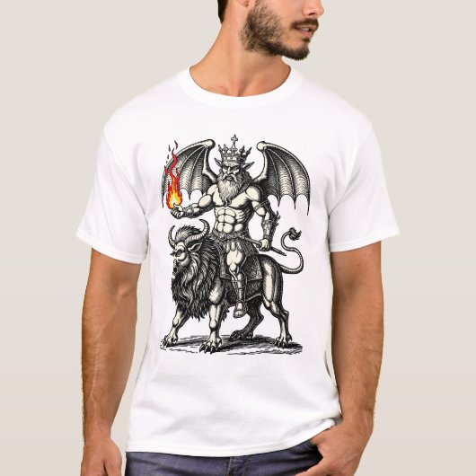 De Herald van Chaos Asmodeus T-shirt (Voorkant)