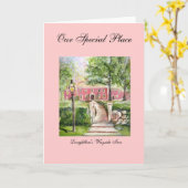 De Herberg van de wegkant - Ons Speciaal Wenskaart Kaart (Gele Bloem)