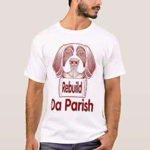 De herbouw van de St. Bernard Parish T-shirt