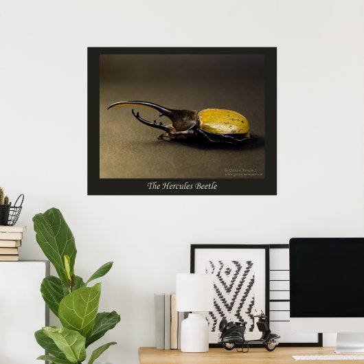 De Hercules Beetle Poster (Thuiskantoor)