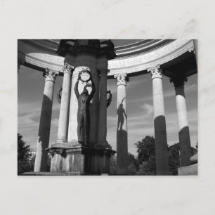 De herdenking van de nationale oorlog in Wales. Briefkaart