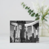 De herdenking van de nationale oorlog in Wales. Briefkaart (Staand voorkant)